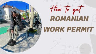 How to obtain a Romanian work permit in 2025 [upl. by Iramohs]