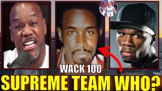 WACK 100 GOES AT NEW YORK ABOUT SUPREME TEAM 50 CENT RIVAL BIMMY BIG U VS WEST ON CLUBHOUSE ❓🤔🔥 [upl. by Dori]