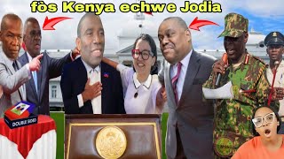 11 Nov bon nouvel konfime Gconile apèn bay lame dHaïti lòd rejwen Guy Philip AK tout nég Kenya yo [upl. by Netsirhk772]