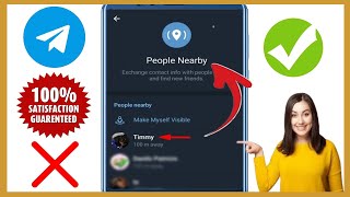 Comment résoudre le problème des personnes à proximité dans Telegram [upl. by Kihtrak]