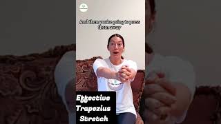 Stretches for Trapezius  Relieve Tension amp Improve Flexibility  Live Well With Dr Mel [upl. by Yehs]