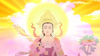 Story of Manjushri Bodhisattva A poor woman begging for food English subtitle [upl. by Augy194]