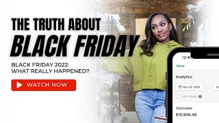 The Truth About Black Friday 2022 How Much Money Did I Make This Year [upl. by Nerret]