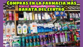 La Farmacia Más BARATA del Centro CDMX Farmacia Mexicana Compras [upl. by Clausen]