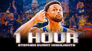 1 Hour of INSPIRATIONAL Stephen Curry Highlights 💦 [upl. by Sillert]