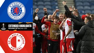 Rangers vs Slavia Prague Extended highlights  UCL on CBS Sports [upl. by Barnaba]