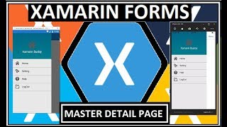 XamarinForms DynamicMasterDetailPage [upl. by Snej]