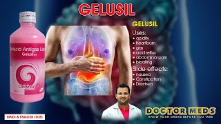 GELUSIL I Acidity I Heartburn I Abdominal Pain Doctor Meds Uses In Hindi amp EnglishSub [upl. by Etiam]