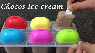 Chocos Ice Cream  Only 3 ingredients  No Condensed milk  No cream  Ice cream in 10 minutes [upl. by Afrikah85]