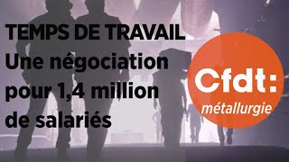 Temps de travail une nego pour 14 M de salaries [upl. by Kiah533]