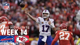 Buffalo Bills vs Kansas City Chiefs  2023 Week 14 Game Highlights [upl. by Simonne]