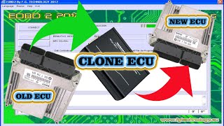 Cloning BMW 320D E46 2004 ECU with Galletto [upl. by Norok]