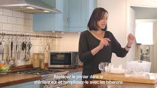 Stérilisateur microondes Tommee Tippee Berceau magique [upl. by Julietta338]