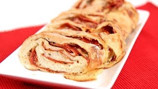 Homemade Pepperoni Bread Recipe  Laura Vitale  Laura in the Kitchen Episode 723 [upl. by Durnan]