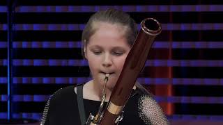 O Miroshnikov Scherzo in G Minor for Bassoon  Mia Anna Zdanowicz [upl. by Suirradal]