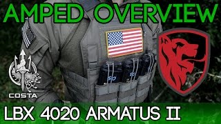 Amped Overview  LBX 4020 Armatus II Plate Carrier [upl. by Ardiekal]