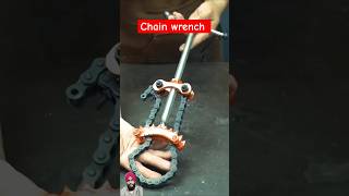 Chain wrench wrench tooltips weldingtricks youtubeshorts shorts welding ytshorts diy [upl. by Orlena]