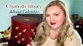 CHARLOTTE TILBURY 2024 ADVENT CALENDAR UNBOXING [upl. by Atinomar]