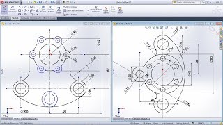 SolidWorks Exercises for Beginners  3  SolidWorks Sketch Practice Tutorial [upl. by Silisav]