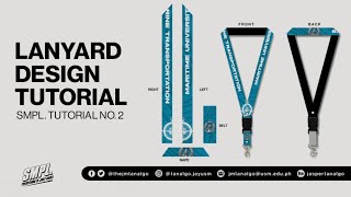 HOW TO DESIGN A LANYARD IN PHOTOSHOP LANYARD DESIGN TUTORIAL 2023 [upl. by Pruchno]