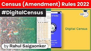 MHA changes census rules to include self enumeration Know facts about census  UPSC [upl. by Arriaes]