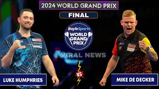 World Grand Prix Darts  Pdc Darts  2024 Boyle Sports World Grand Prix Darts [upl. by Ahsats]