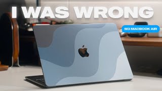 Why the M3 MacBook Air is PERFECT [upl. by Remot527]