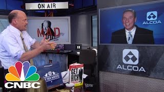 Alcoa CEO Klaus Kleinfeld Aluminum Attraction  Mad Money  CNBC [upl. by Paehpos356]