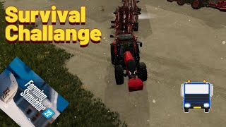 Fs 22 Survival Challange Competting against Daggerwin amp ChainSaw100 Ep 74 [upl. by Bowne]