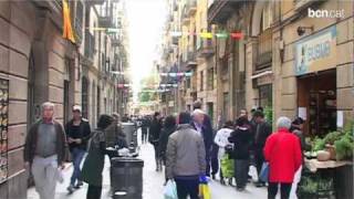 El carrer de Joaquín Costa sobre als vianants [upl. by Septima]