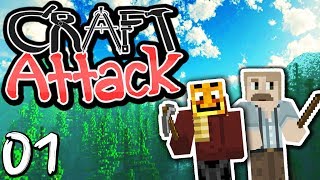 Wir sind DABEI ✪ Minecraft CRAFT ATTACK 01 [upl. by Anirtak]