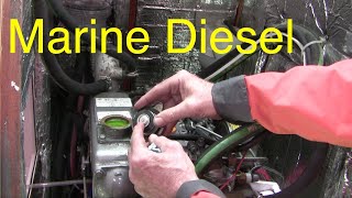 Understanding marine diesel engines Yanmar coolant exchange [upl. by Shaylah478]