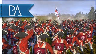 INTENSE US LINE BATTLE  Regiments of American Revolution Mod Gameplay [upl. by Aikenat]