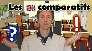 Les comparatifs en anglais [upl. by Celestyn]