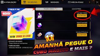 AMANHÃ NOVA ATUALIZAÇÃO DO FREE FIRE PEGUE OS FRAGMENTOS BANDEIRÃO GRÁTIS TROCA DE NICK E MAIS [upl. by Jade]