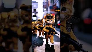 Cat Army Walk arshadhameed shortsviral shortsyoutube [upl. by Fishbein42]