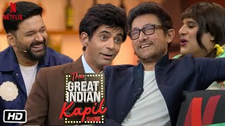 The Great Indian Kapil Show Aamir Khan Full Episode 5 Review with Sunil Grover Krushna [upl. by Uliram]