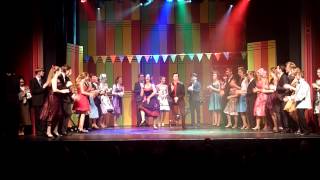 Hand Jive from Grease the Musical by Stage Theatre Society 2013 [upl. by Derwon]