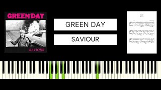 Green Day  Saviors BEST PIANO TUTORIAL amp COVER [upl. by Oona]