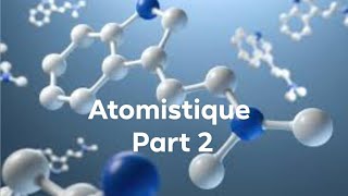 chapitre 1 chimie SNV L1 ATOMISTIQUE PART 2ðŸ“ [upl. by Nuy463]