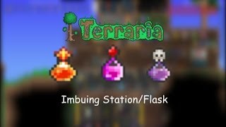 Estación de Imbuición y los Frascos  Tutorial Terraria 12 en español [upl. by Piero986]