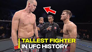 He Shocked Everyone With His Crazy Finishes  The 7ft MMA Giant [upl. by Shirlee]