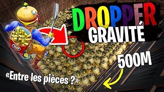 Le Dropper de lIMPOSSIBLE avec faible gravité sur Fortnite Créatif [upl. by Emmaline]