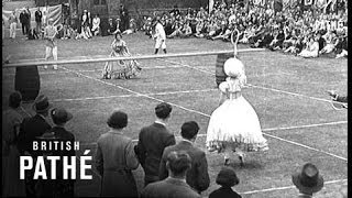 Tennis Of The 1870s 1938 [upl. by Etnomaj]