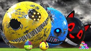 ROBOT PACMAN VS MONSTER PACMAN [upl. by Aniweta]