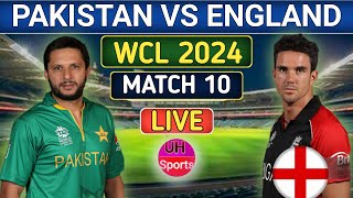 Pakistan Champion vs England Champion Live Match 10 World Championship of Legends  PAK C Vs ENG C [upl. by Honebein146]