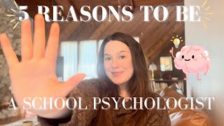 5 Reasons to Become a School Psychologist from your Neurodivergent School Psychologist Bestie 💕🧠📚 [upl. by Benedetta610]