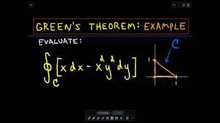 Greens Theorem [upl. by Pelaga806]