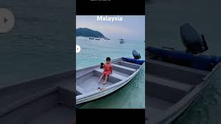 quotExploring Prihantiyan Beach Malaysia  Scenic Boat Ride Adventurequot [upl. by Basso526]