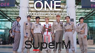 KPOP IN PUBLIC CHILE  M LAS CONDES SuperM 슈퍼엠 ‘One Monster amp Infinity’ Soldier Dance Cover [upl. by Aneba]